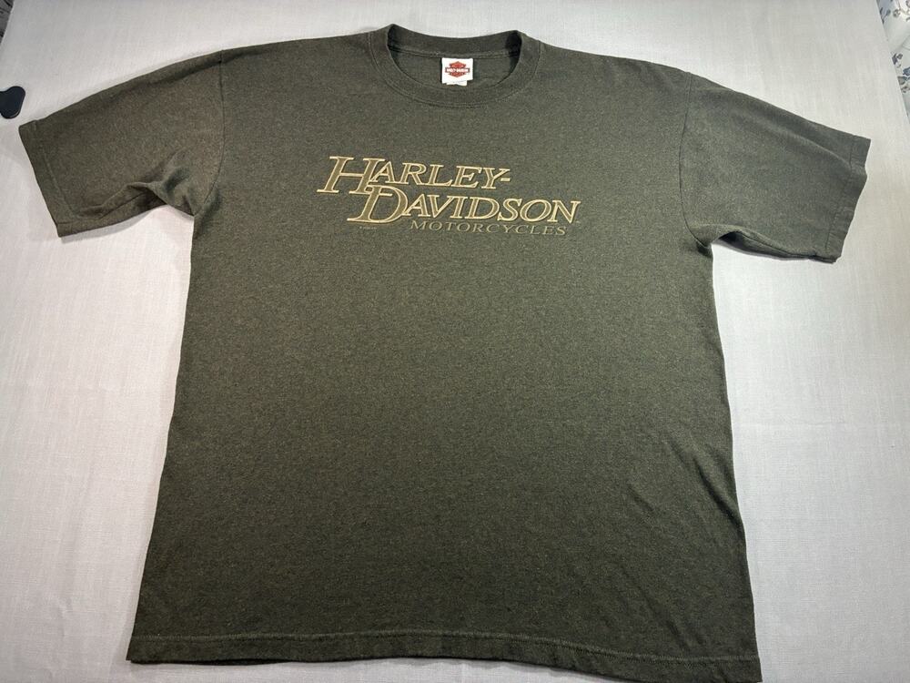 Harley-Davidson Chattahoochee Columbus GA Fort Benning T-Shirt Men's XL USA